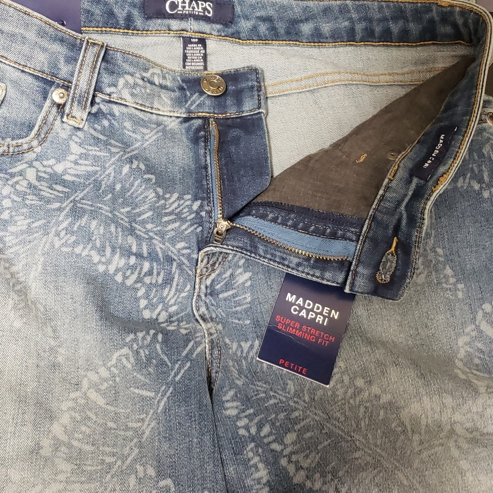 Chaps Sz 10P NWT Madden Capri - Picture 10 of 15